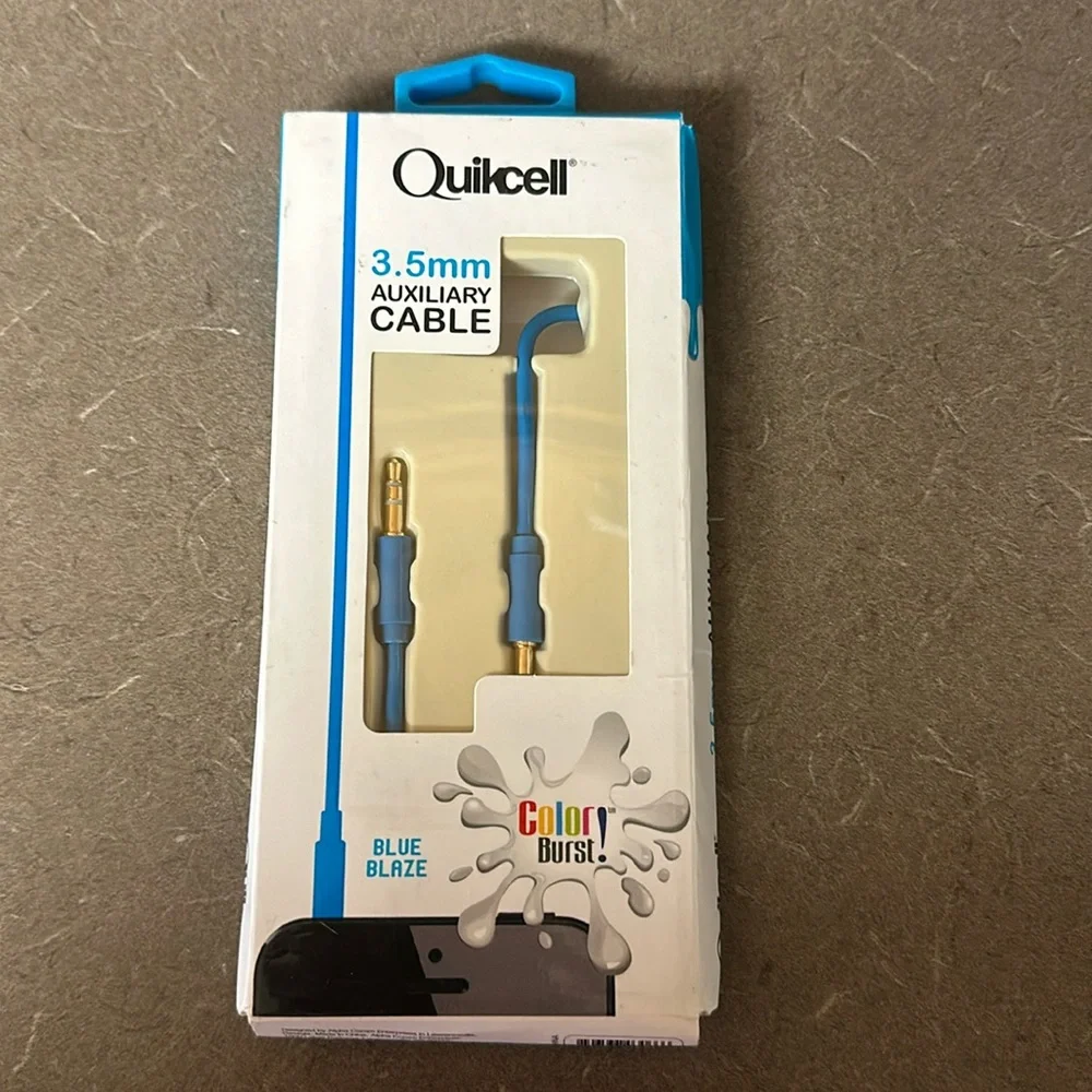 3.5mm auxiliary cable